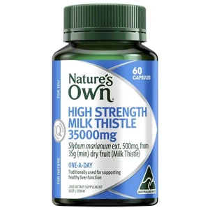 (PRE ORDER) Nature's Own Milk Thistle 35000mg 60 Capsules shelf life 2yrs